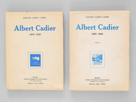 Albert Cadier 1879-1929 (2 Tomes - Complet). ALBERT CADIER, Suzanne