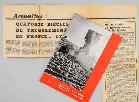 Arette et le séisme d'août 1967. PIOLLE, Xavier