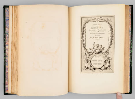 Catalogue d'estampes anciennes et modernes. Vignettes du XVIIIe et du XIXe siècle. Oeuvres de J.-M. Moreau le Jeune et de Gavarni composant la ...