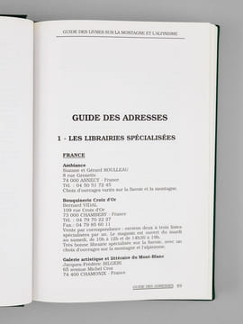 Guide des livres sur la montagne et l'alpinisme (2 Tomes - Complet). PERRET, Jacques