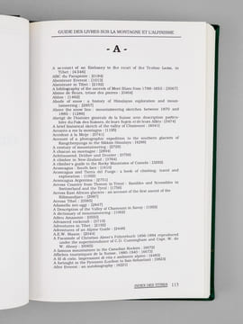 Guide des livres sur la montagne et l'alpinisme (2 Tomes - Complet). PERRET, Jacques