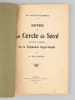 Notes sur le Cercle de Sav&eacute; suivies d'essais sur la Population Nagot-Tchab&eacute;. COUCHARD, A.