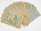 Reclams de Biarn e Gascougne (30 num&eacute;ros non suivis en 12 volumes) Ann&eacute;e 1951 - 55e ann&eacute;e - n&ordm; 7-8 ; 9-12 ; 1952 - 56e ann&eacute;e - n&ordm; 3-4 ; 5-6 ; 7-9 ; ...