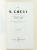 Vie de M. Emery, neuvième supérieur du séminaire et de la compagnie de Saint-Sulpice, précédée d'un précis de l'histoire de ce séminaire et de cette ...