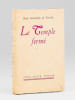 Le Temple ferm&eacute;. Derniers souvenirs d'Asie [ &Eacute;dition originale - Livre d&eacute;dicac&eacute; par l'auteur ]. GANDOLPHE DE NEUVILLE, Ren&eacute;e