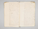 [ Manuscrit autographe : ] M&eacute;moires du Chevalier L&eacute;ger Truti&eacute; de Vaucresson [Souvenirs autobiographiques autographes et in&eacute;dits retra&ccedil;ant le destin du ...