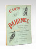 Carte du Dahomey. Dress&eacute;e par J. Hansen avec notice explicative. Dessins et vues d'apr&egrave;s nature.. HANSEN, J.