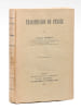 Transmission de pens&eacute;e [ Edition originale ]. BONNET, G&eacute;raud