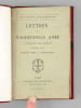 Lettres de Mademoiselle A&iuml;ss&eacute; &agrave; Madame Calandrini. AISSE, Mademoiselle ; (PIEDAGNEL, Alexandre)