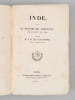 Inde [ Coll. L'Univers Pittoresque, Histoire et Description de tous les Peuples ]. DUBOIS DE JANCIGNY, Adolphe-Philibert ; RAYMOND, Xavier