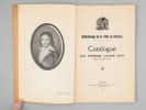 Catalogue du fonds Louis XVII offert par M. P. R. B.. BIBLIOTHEQUE DE LA VILLE DE POITIERS