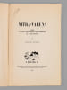Mitra-Varuna. Essai sur deux repr&eacute;sentations indo-europ&eacute;ennes de la souverainet&eacute; [ Edition originale ] . DUMEZIL, Georges