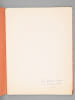 Cr&eacute;on [ Edition originale - Livre d&eacute;dicac&eacute; par l'auteur ]. JOSSO, C.P. ; [ JOSSO, Camille-Paul ]