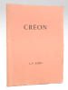 Cr&eacute;on [ Edition originale - Livre d&eacute;dicac&eacute; par l'auteur ]. JOSSO, C.P. ; [ JOSSO, Camille-Paul ]