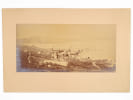 [ Photo ancienne : ] Vue plongeante sur Ajaccio et le golfe d'Ajaccio, prise au-dessus de la place d'Austerlitz vers 1885-1895. ANONYME ; [ CARDINALI, ...