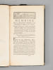 M&eacute;moire qui a remport&eacute; le prix au jugement de l'Acad&eacute;mie de Dijon le 18 ao&ucirc;t 1776 Sur la question propos&eacute;e en ces termes : D&eacute;terminer quelles sont les ...