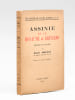 Assinie et le Royaume de Krinjabo - Histoire et coutumes ( Les origines de la C&ocirc;te d'Ivoire (A. O. F.) ). MOUEZY, Henri (R.P.) ; GOURAUD, G&eacute;n&eacute;ral ...