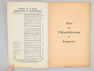 Note sur l'identification des suspects [ Livre d&eacute;dicac&eacute; par l'auteur ]. LOCARD, Dr. Edmond (1877-1966)