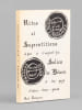 Rites et superstitions d'hier et d'aujourd'hui. Salies-de-Bearn et les pays d'entre-deux-gaves. DESCAZEAUX, Ren&eacute;