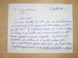 Lettre autographe signée datée du 8 juillet 1954 [ adressée à l'écrivain et érudit bordelais Armand Got ] : "Pour l'Arc en Fleurs, je doute que nous ...