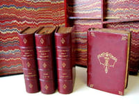 Paroissien romain très-complet. Approuvé par Mgr. Joseph-Hippolyte Guibert. [ 4 tomes sous coffret - complet ]