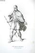 GRAVURE 19eme NOIR ET BLANC - CHEVALLIER DE L'ORDRE DE L'ETOILE. LACROIX PAUL