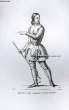 GRAVURE 19eme NOIR ET BLANC - JEANNE D'ARC. LACROIX PAUL