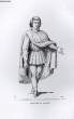 GRAVURE 19eme NOIR ET BLANC - HOMME DU PEUPLE. LACROIX PAUL