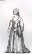 GRAVURE 19eme NOIR ET BLANC - JEANNE DE BAR. LACROIX PAUL
