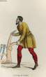 GRAVURE 19eme COULEURS - LABOUREUR. LACROIX PAUL