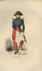 GRAVURES 19eme COULEURS - ECOLE D'ETAT-MAJOR. TAMBIER PAUQUIET