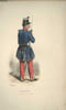 GRAVURES 19eme COULEURS - INFANTERIE - NOUVEL UNIFORME 1848. PAUQUIET - DUJARDIN L.