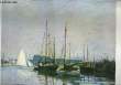 GRAVURE 20eme - BATEAUX DE PLAISANCE. MONET