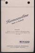 BUVARD - FORMACARLINE. LABORATOIRE DE MEDECINE EXPERIMENTALE