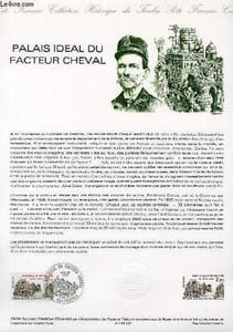 DOCUMENT PHILATELIQUE OFFICIEL N°24-84 - PALAIS IDEAL DU FACTEUR CHEVAL (N°2324 YVERT ET TELLIER)