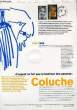 DOCUMENT PHILATELIQUE OFFICIEL - COLUCHE 1944-1986 (N°2902 YVERT ET TELLIER). MIEHE-SIRAN