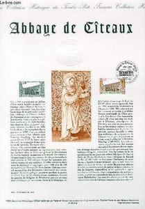 DOCUMENT PHILATELIQUE OFFICIEL - ABBAYE DE CITEAUX (N°3143 YVERT ET TELLIER)