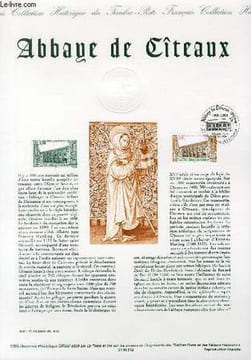 DOCUMENT PHILATELIQUE OFFICIEL - ABBAYE DE CITEAUX (N°3143 YVERT ET TELLIER). ALBUISSON