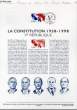 DOCUMENT PHILATELIQUE OFFICIEL - LA CONSTITUTION 1958-1998 - 5° REPUBLIQUE (N°3195 YVERT ET TELLIER). COUSIN JEAN-PAUL
