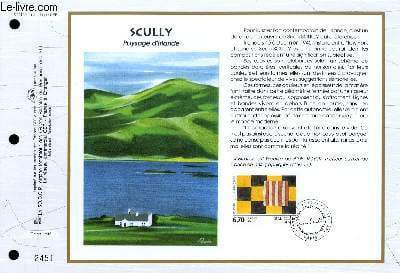 FEUILLET ARTISTIQUE PHILATELIQUE - CEF - N° 1159 - SCULLY - PAYSAGE D'IRLANDE