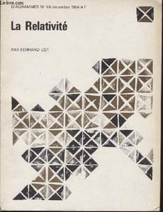 Diagramme N° 94 - La relativité