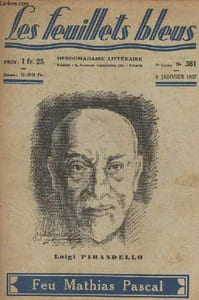 Feu Mathias Pascal suivi de Azraël par JEAN MARTET.