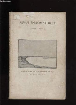 Revue philomathique de Bordeaux et du Sud-Ouest n° 1. COLLECTIF