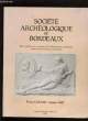 Société archéologique de Bordeaux - Tome LXXVIII.. COLLECTIF