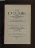 Actes de l'acad&eacute;mie nationale des sciences, belles-lettres et arts de Bordeaux. L'imprimerie Suisse, Albert B&eacute;guin et la pens&eacute;e fran&ccedil;aise.. BERTHOD