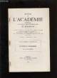 Actes de l'académie nationale des sciences, belles-lettres et arts de Bordeaux. Culture et humanisme.. MOREAU