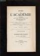 Actes de l'académie nationale des sciences, belles-lettres et arts de Bordeaux. Réflexions sur le concile. RICHAUD