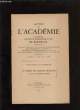 Actes de l'académie nationale des sciences, belles-lettres et arts de Bordeaux. Au jardin des sciences humaines. GARIGOU-LAGRANGE