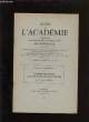 Actes de l'académie nationale des sciences, belles-lettres et arts de Bordeaux. L'armée française à la vieille des batailles de 1918.. DUFOURG