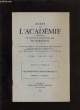 Actes de l'académie nationale des sciences, belles-lettres et arts de Bordeaux. Réception d'Henri Amouroux.. AMOUROUX